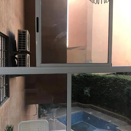 Appartement Center De Gueliz Avec Piscine Marrakesh Exterior photo