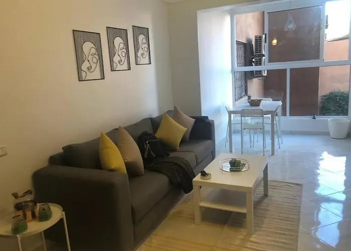 Appartement Center De Gueliz Avec Piscine